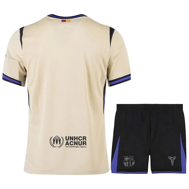 Kit Tricou+Shorts Barcelona Away 25/26