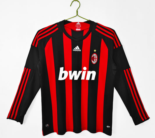 Tricou Longsleeve AC Milan Home 08/09 Retro
