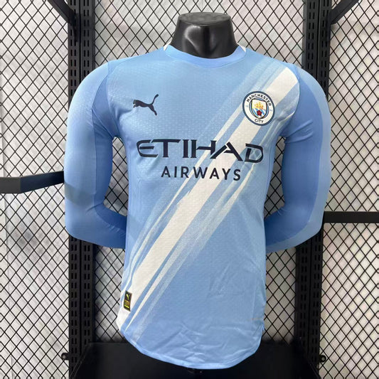 Tricou Longsleeve Manchester City 25/26 Home