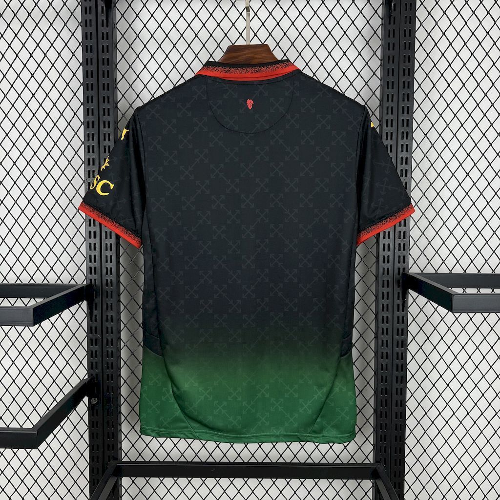 Tricou AC Milan X OFF WHITE Special Edition 24/25 Black
