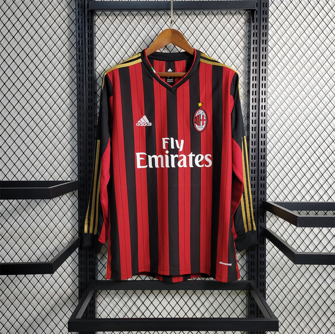Tricou Longsleeve AC Milan Home 13/14 Retro