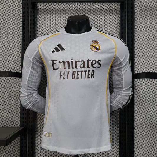 Tricou Longsleeve Real Madrid Home 25/26